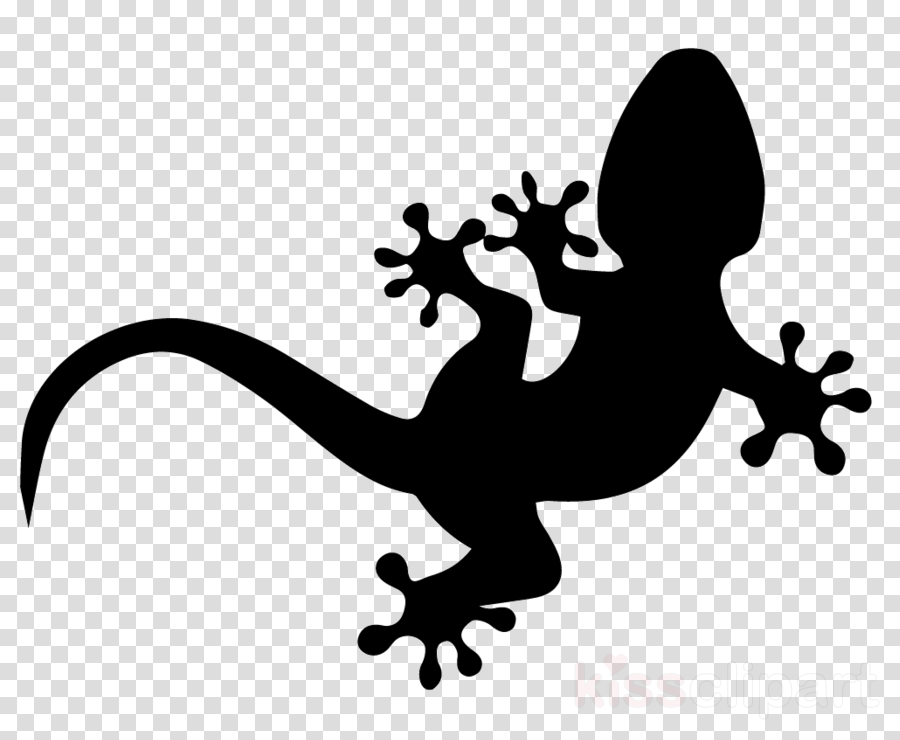 Gecko Tattoo Clipart Lizard Tattoo Icon Gecko (900x740), Png Download