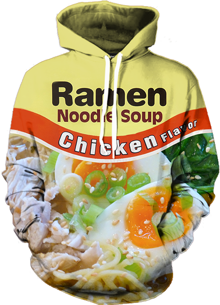 Download Chicken Ramen Hoodie Png Image With No Background