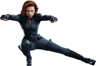 Download Black Widow Front - Viuda Negra Png PNG Image with No ...