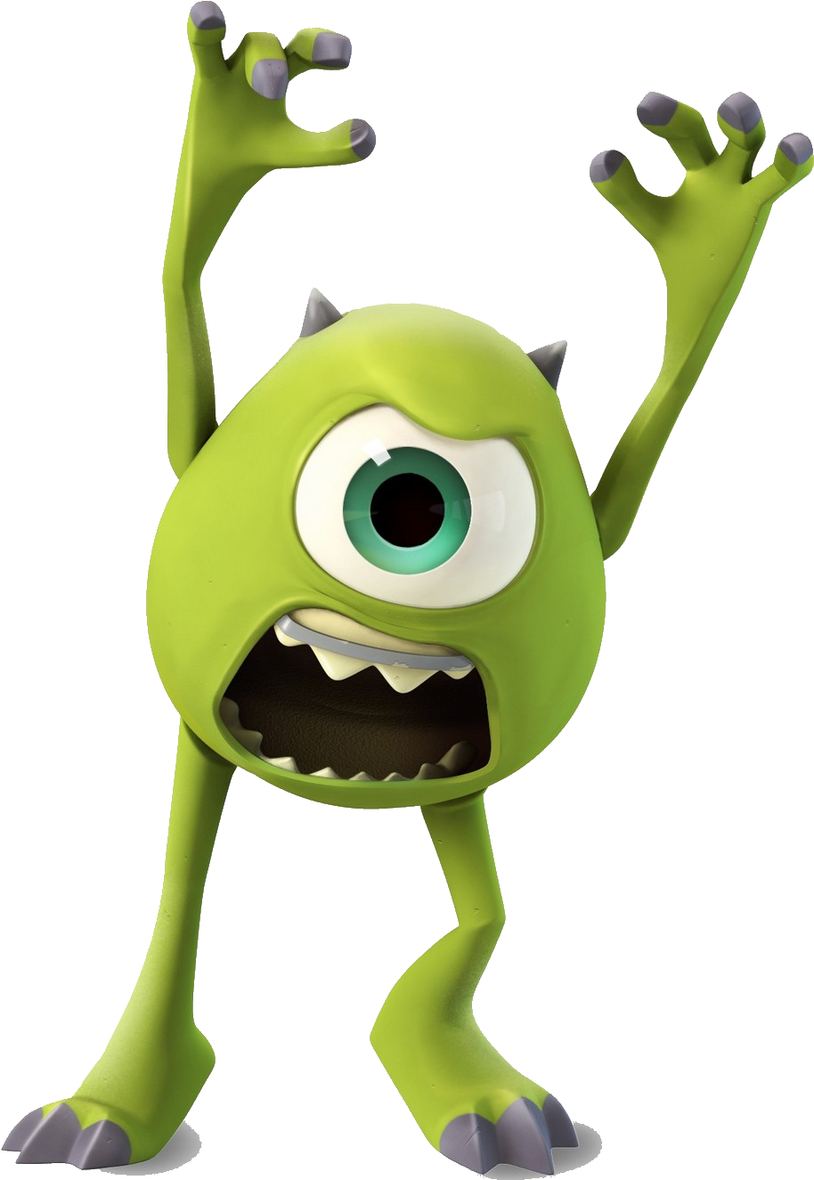 Download Mike Wazowski - Disney Infinity Mike Wazowski PNG Image with ...