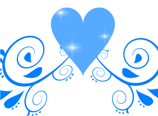 Blue Hearts Cliparts (640x480), Png Download