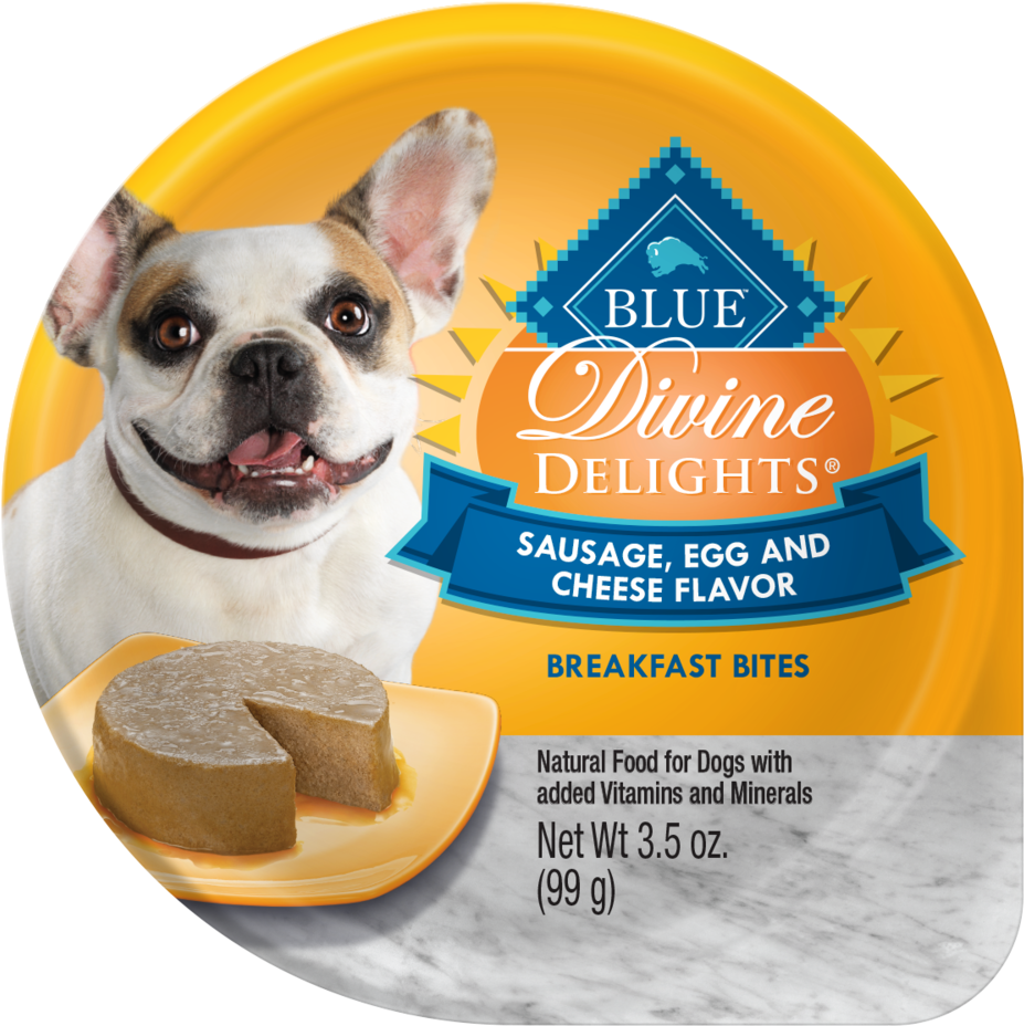 Download Blue Buffalo Divine Delights Small Breed Sausage Egg Png Image With No Background 