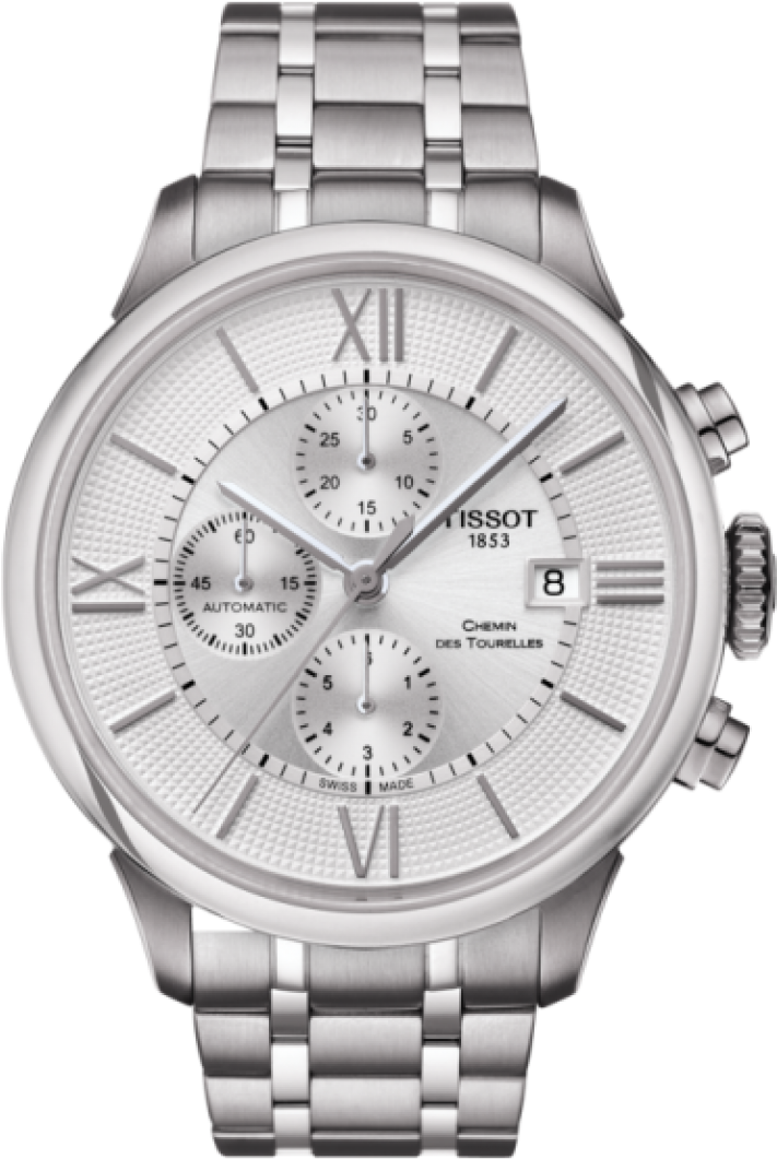 Download Chemin Des Tourelles Automatic Chronograph PNG Image with No ...