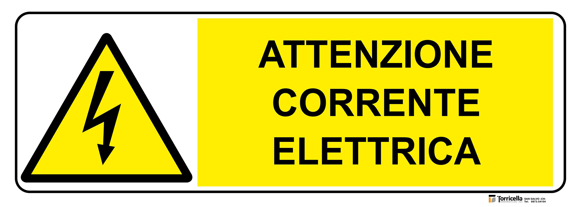 Attenzione Corrente Elettrica (1920x1920), Png Download