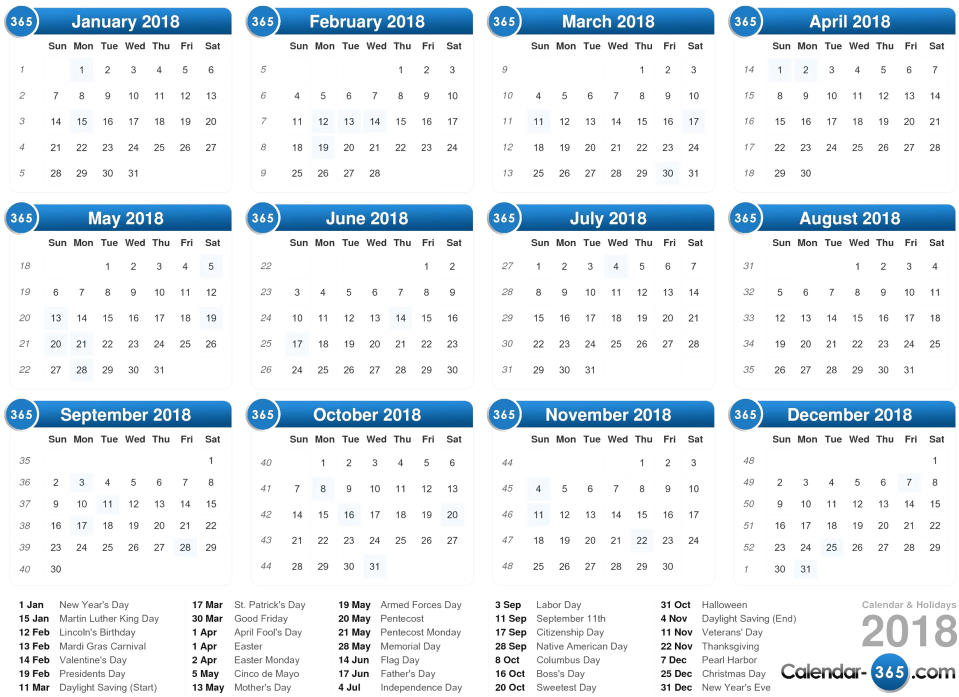 Download 2018 Calendar Png Clipart Background - Calendrier 2014 Maroc ...