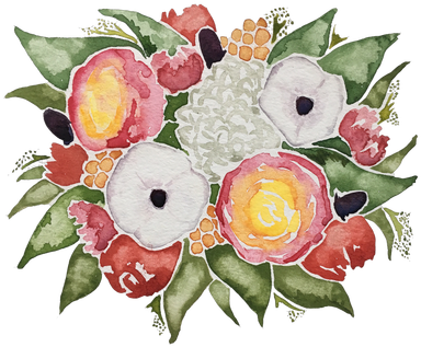 Fall - Bouquet (393x326), Png Download