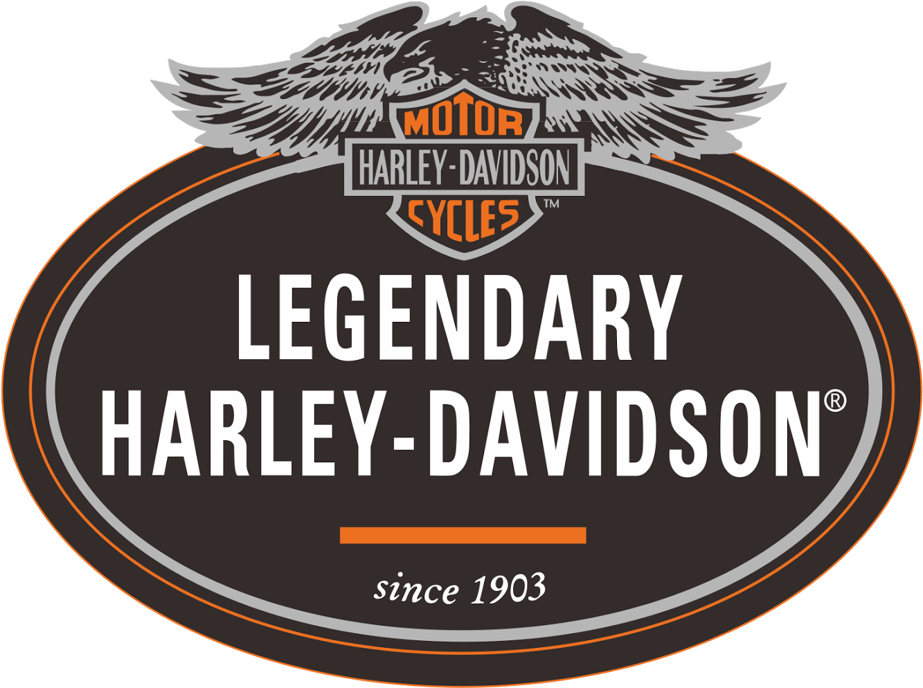 Legendary Harley Davidson Png Logo - Harley Davidson - Free Transparent ...