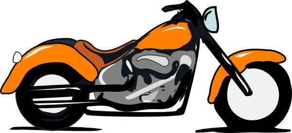 harley motorcycle clipart