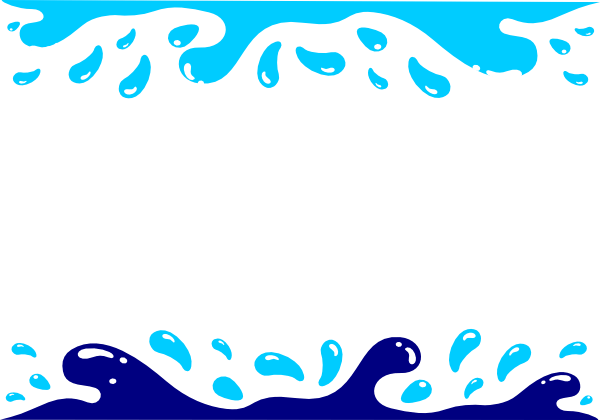 ocean wave border clip art