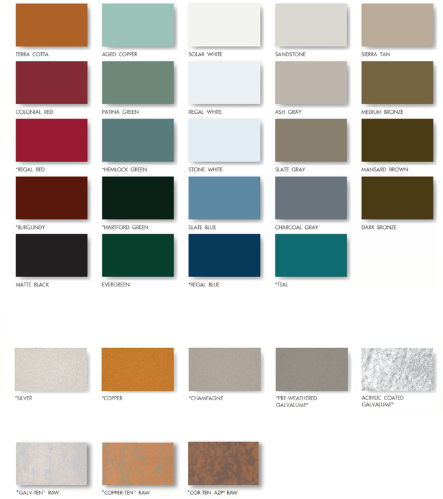 Sheffield Metals Color Swatches Image- Roof - Free Transparent PNG ...