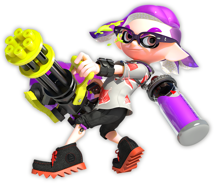 Download All Special Weapons In Splatoon 2 Are Brand New PNG Image with ...