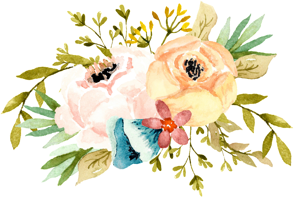 Download Watercolor Flower - Bridal Shower PNG Image with No Background ...