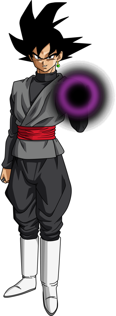 Black Goku Dbs By Saodvd Blac (400x1088), Png Download