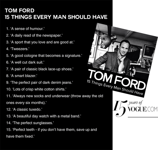 Download Com Recently Interviewed Tom Ford For Their 15th Anniversary PNG  Image with No Background 