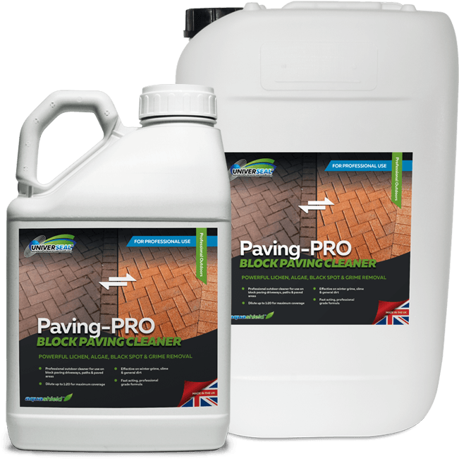 Universeal Paving-pro Block Paving Cleaner Range - Free Transparent PNG ...