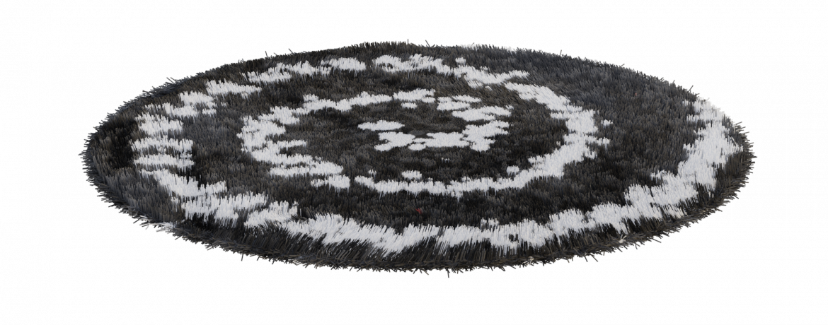 Download Round Rug Black And White Png Image With No Background Pngkey Com