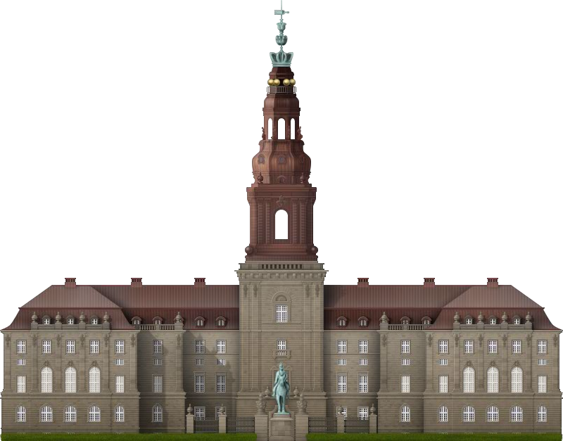 Copenhagen Palace (800x627), Png Download