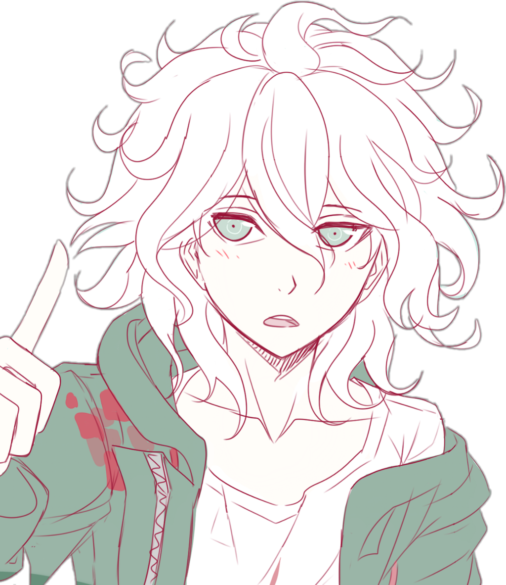 Download Danganronpa Danganronpa Nagitokomeada Nagito Komaeda PNG Image ...