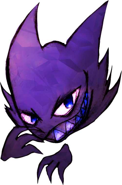 Download Haunter Drawing Name PNG Image with No Background - PNGkey.com