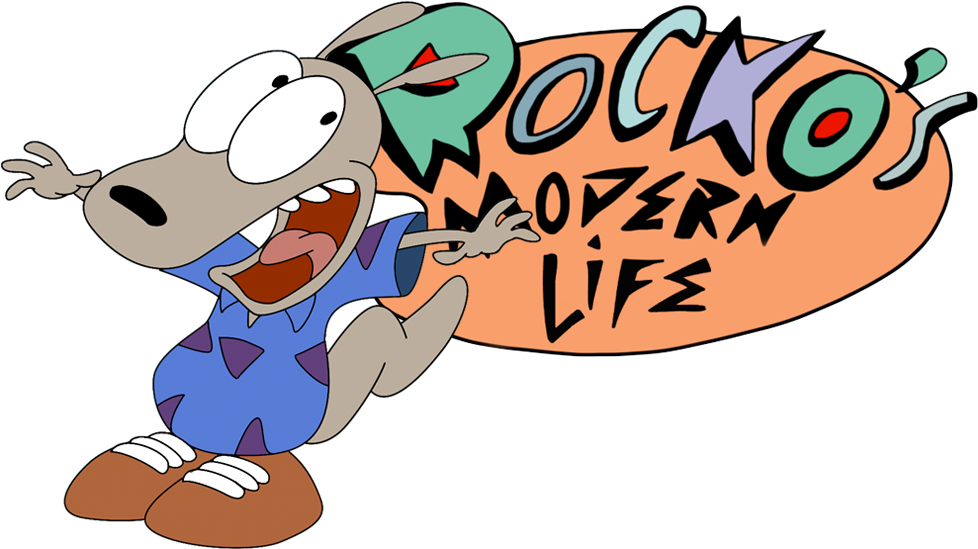 Modern life. Rocko's Modern Life. Rocko's Modern Life логотип. Rocko's Modern Life логотип на белом фоне. Rocko винил logo.