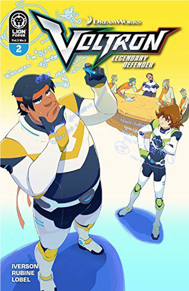 Voltron Legendary Defender Volume 3 Issue (1023x1024), Png Download