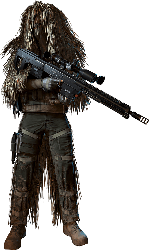 Assault Sniper - Gaming Sniper Character Png - Free Transparent PNG ...