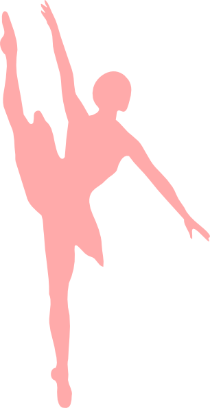 Download Ballerina Pink Clip Art Ballet Dancer Silhouette Png Image With No Background Pngkey Com