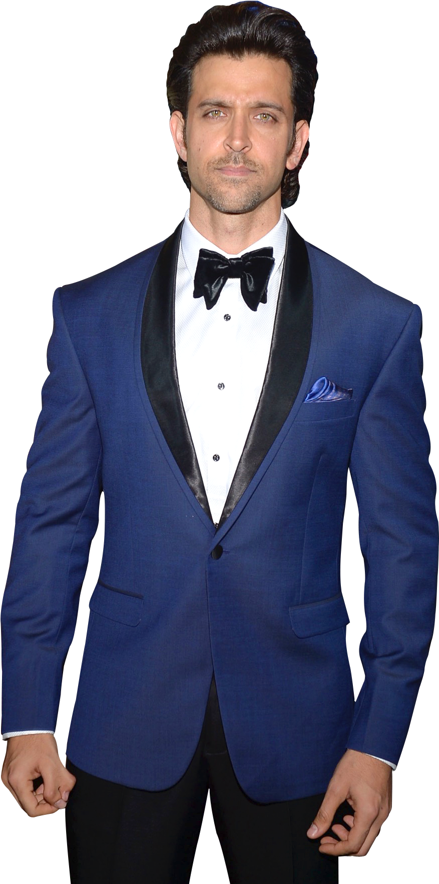 Download Hrithik Roshan Png Image - Royal Blue Tuxedo PNG Image with No ...