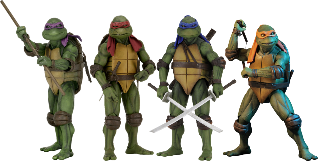 Download Teenage Mutant Ninja Turtles Png Clipart Tmnt 1990 Turtles Movie Leonardo 14 Scale 3550