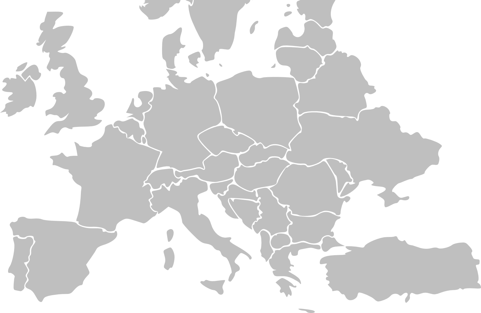 Europe Map Blank Png   743 7439997 Blank Map Of Europe Png 