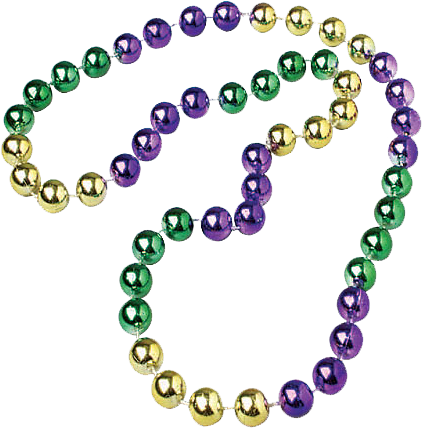 mardi gras beads png