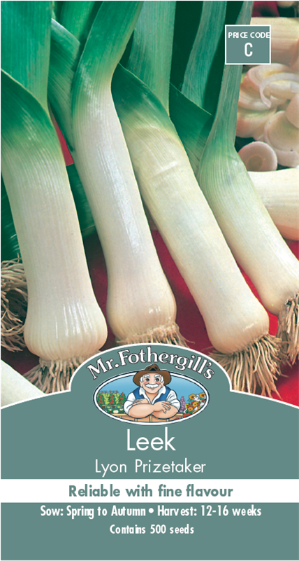 Download Mr Fothergill's Leek Lyon Prizetaker Seeds - Leek Musselburgh ...