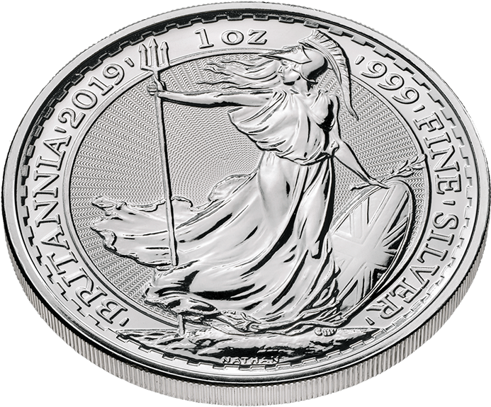 Britannia 2019 1 Oz Silver Coin - 2019 Britannia Coin - Free ...