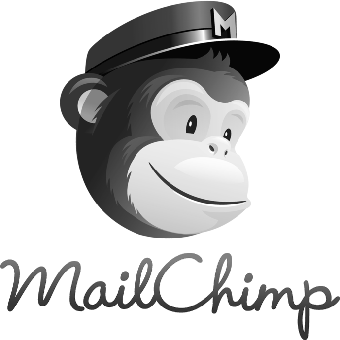 Download Mailchimp Logo Black And White PNG Image with No Background ...