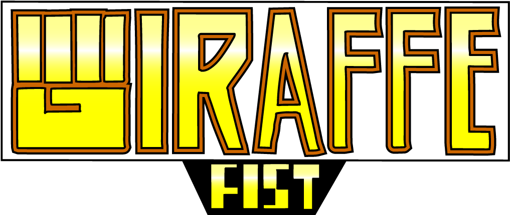 Giraffe Fist (1025x441), Png Download