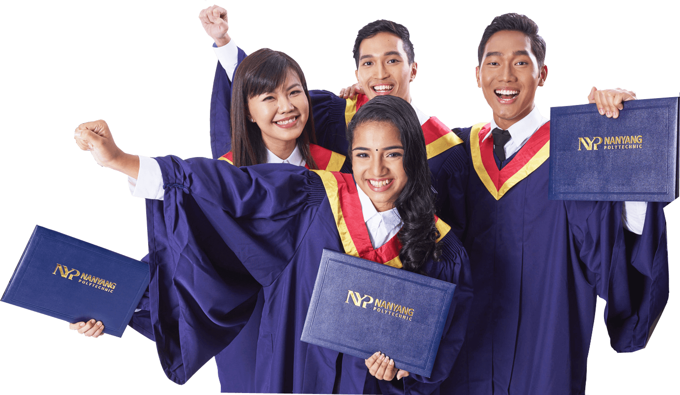 Download Student Login Nyp Graduation Gown PNG Image with No Background PNGkey