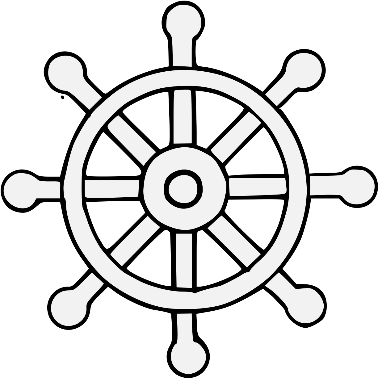 Ship Wheel Png - Ship Wheel Tattoo Design - Free Transparent PNG Download -  PNGkey