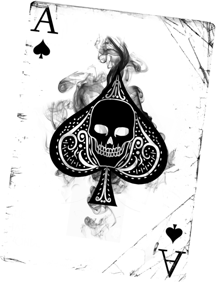 Download Deadmen-card - Ace Of Spades Art PNG Image with No Background ...