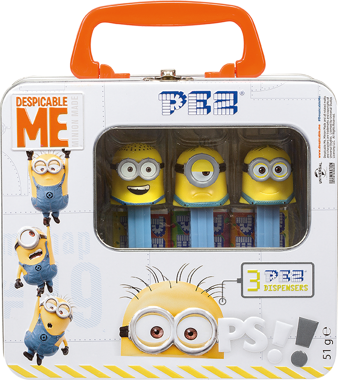 Download Minions Tin - Minions Pez PNG Image with No Background ...