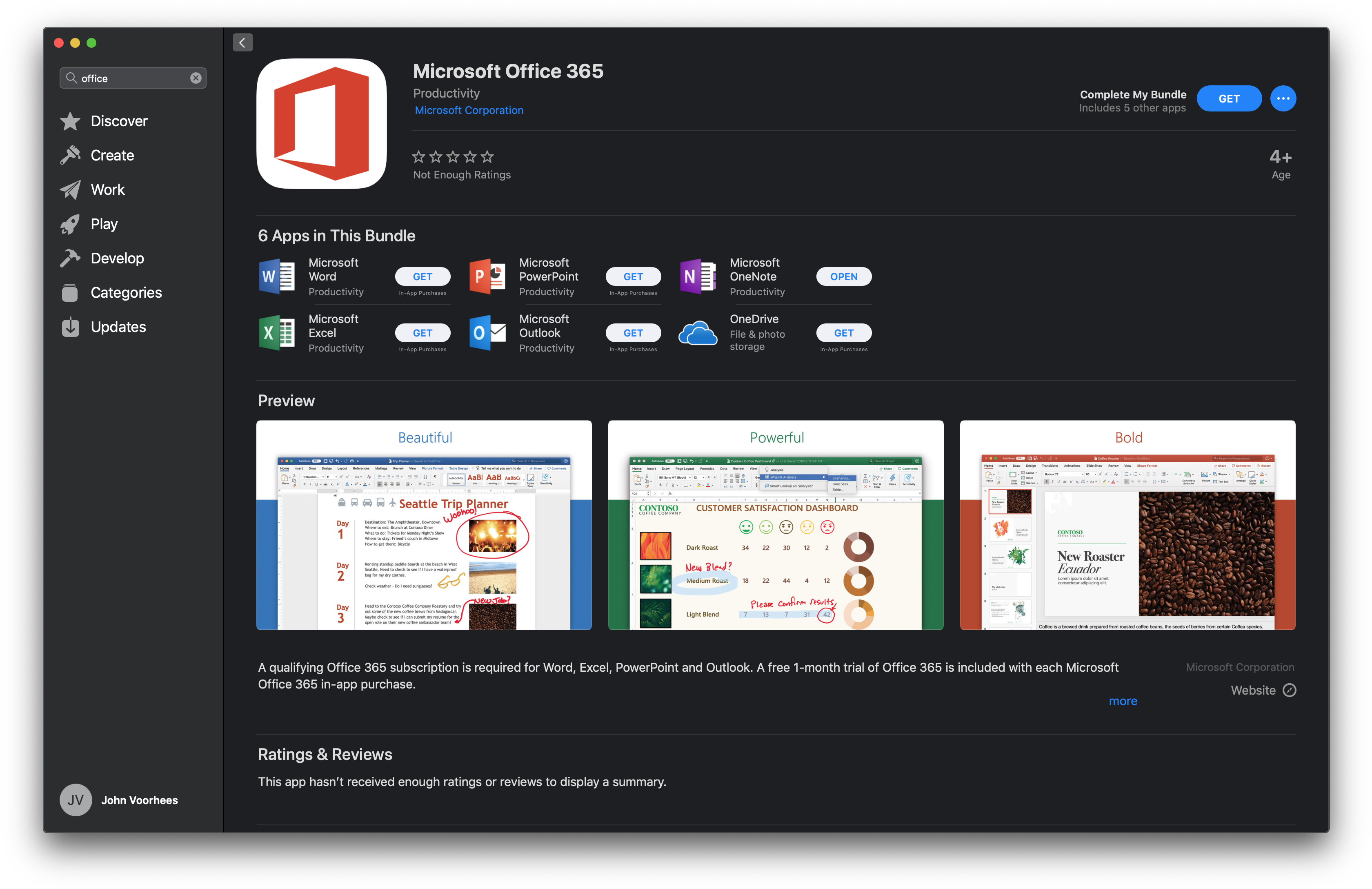 Download Microsoft Office Debuts On The Mac App Store - Office 365 Mac App  Store PNG Image with No Background 