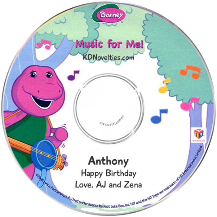 Barney Music For Me Barney Free Transparent Png Download Pngkey