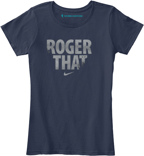 Download Roger Federer Rf - Shirt PNG Image with No Background - PNGkey.com