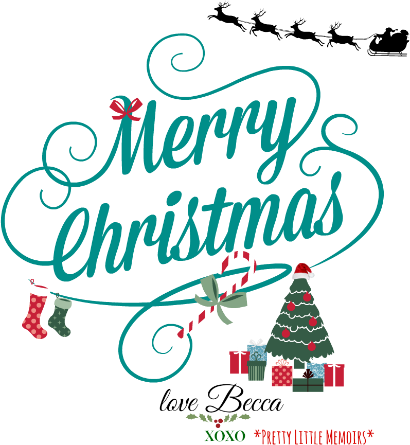 Download Merry Christmas, Everyone - Calligraphy PNG Image with No  Background 