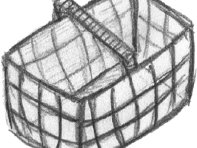 Download Drawn Basket Empty PNG Image with No Background - PNGkey.com