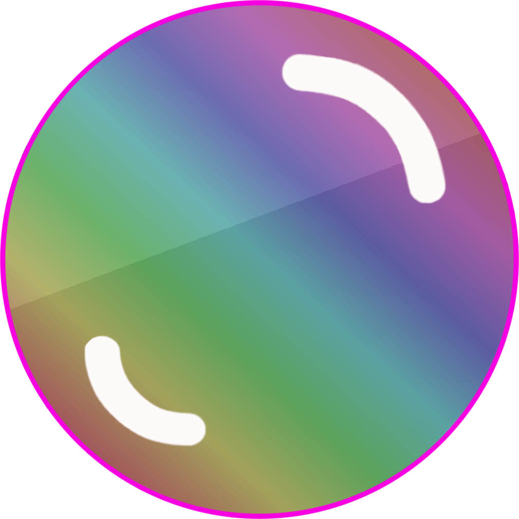 Rainbowbubble - Circle (1010x1010), Png Download