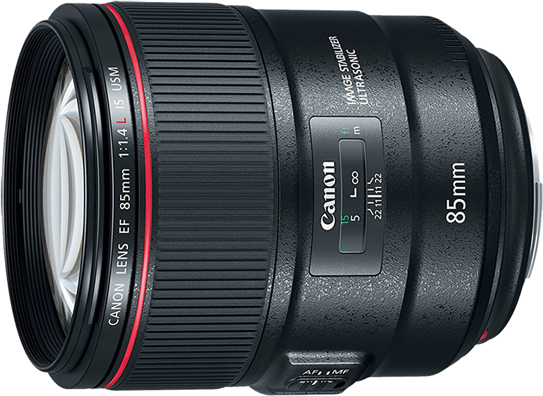 Canon Unveils Stabilized Ef 85mm F1 - Canon Ef 85mm F1 4l Is Usm (1200x1200), Png Download