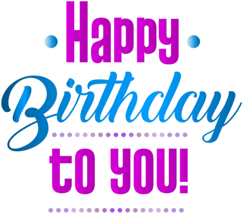Download Free Png Download Happy Birthday Png Images Background ...