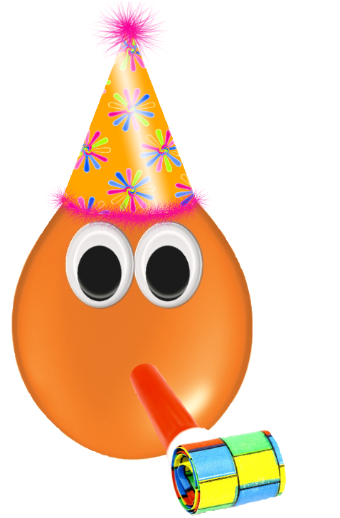 party blower transparent background