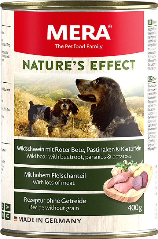Nature's Effect Wildschwein Nassfutter Mit Roter Bete, - Nassfutter Sensible Hunde (780x780), Png Download