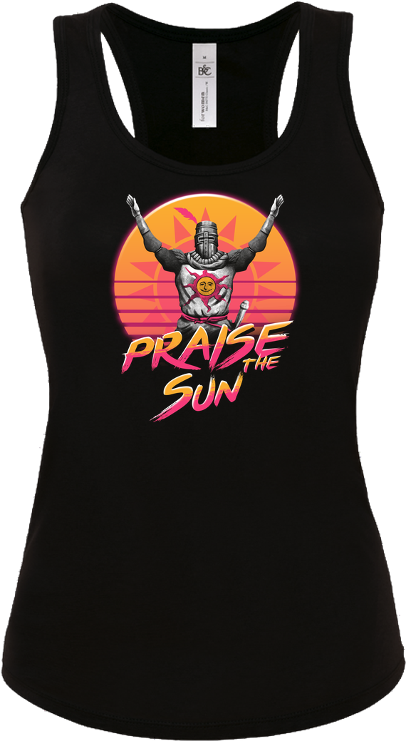 Vincent Trinidad Praise The Sun 80s T-shirt Tanktop (1044x1044), Png Download